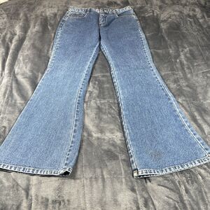 Vintage‎ 90's Y2K U Jeans Brand Flare Jeans Women's Size 7/8 Medium Wash